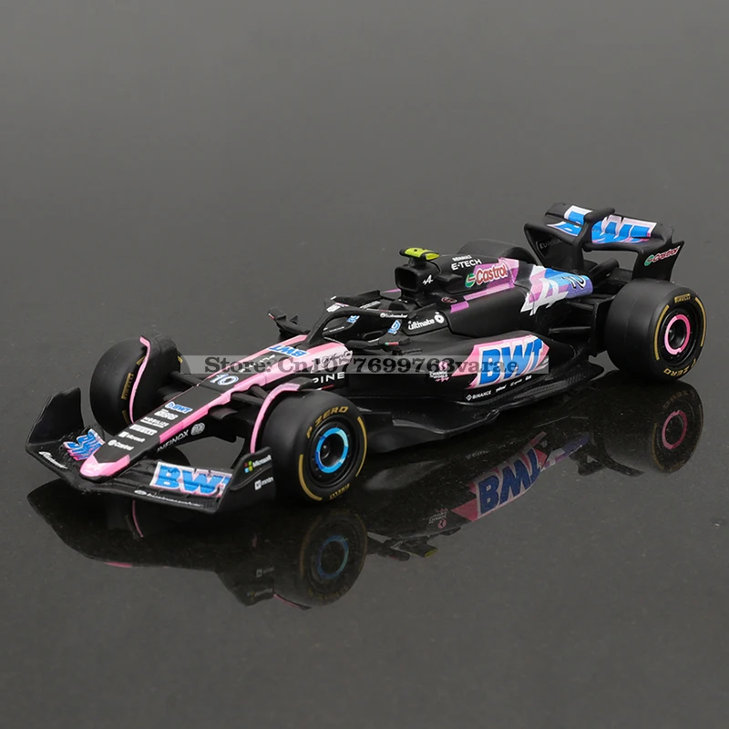 Bburago 1:43 Alp F1 Takımı A524 2024 # 10\'lu Pierre Gasly # 31 Esteban Ocon Alaşım Araba Döküm Model Oyuncak Koleksiyonluk rekabet