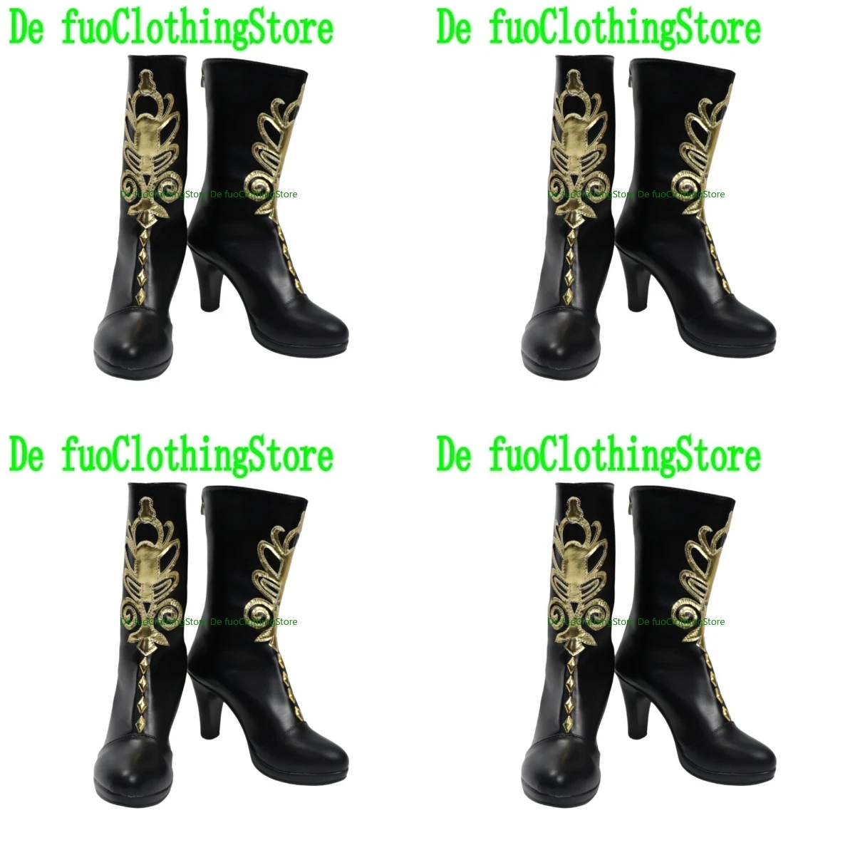 

Customized Shoes Cosplay Shoes Nichika Halloween Party Anime High Heels Height Increasing Cosplay Shoes
