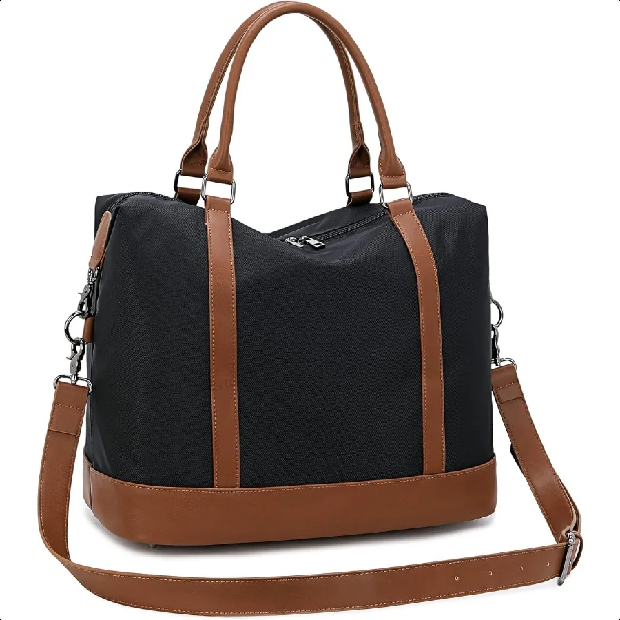 

CAMTOP Women Ladies Travel Bag Canvas Weekend Overnight Carry On Lage Bags