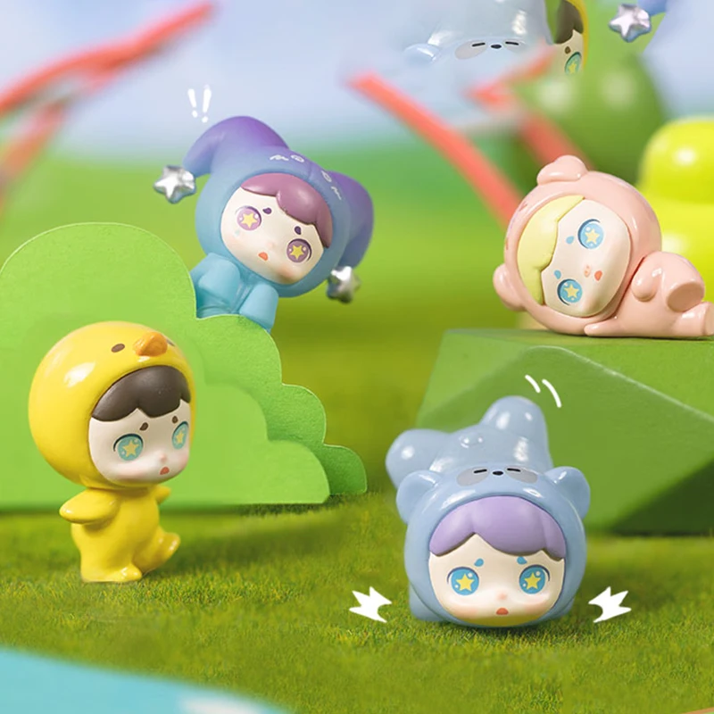 Toycity Laura "ما هو في حديقة الحيوان" سلسلة صندوق أعمى صغير دمية عمل الشكل مغناطيس الثلاجة الديكور اللعب صندوق غامض الهدايا #2