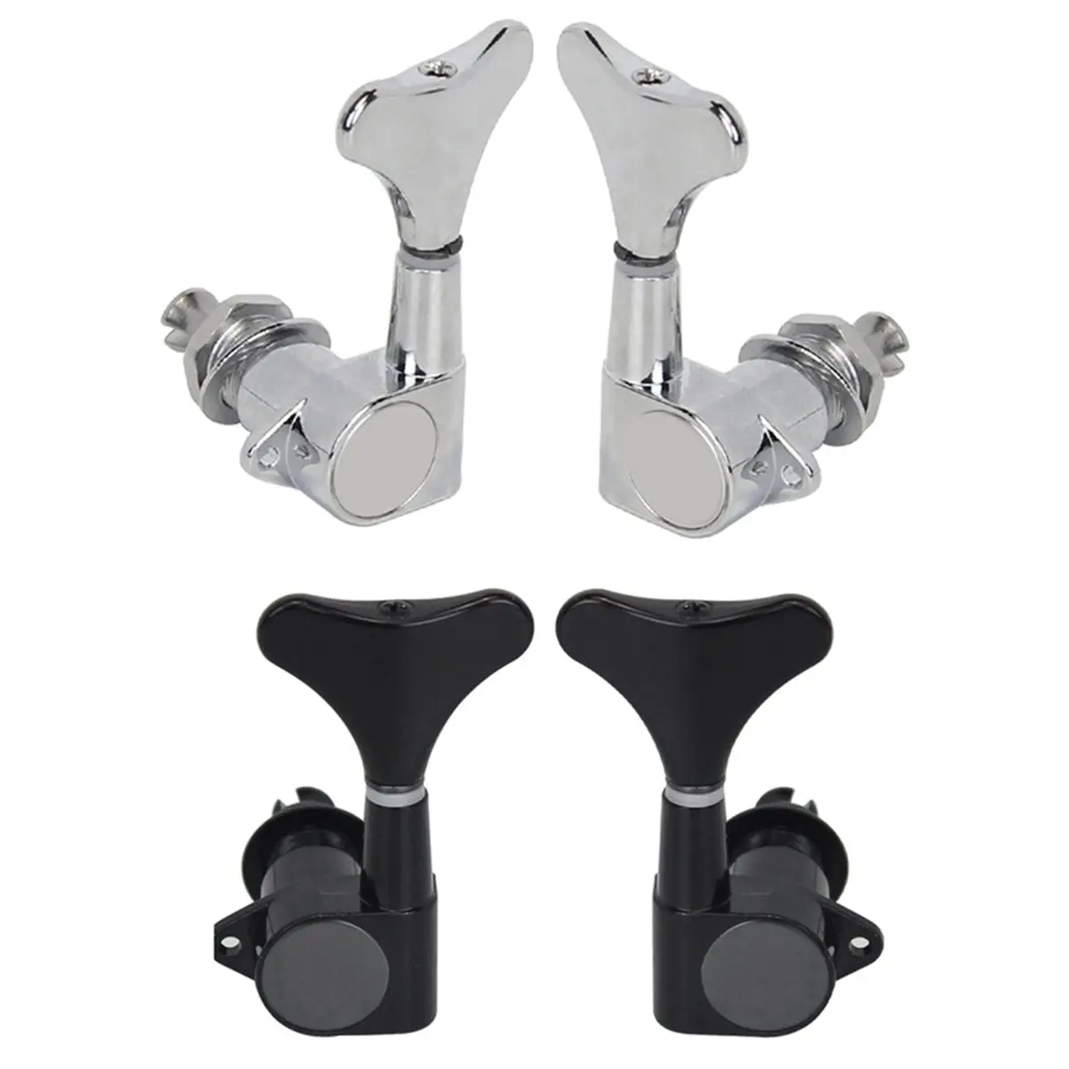PROMOTION~ 2pcs 1L1R Machine Heads Tuners Guitar Tuning Pegs Keys for Electric Keyboard Tuners, String Adjustment Tuners B