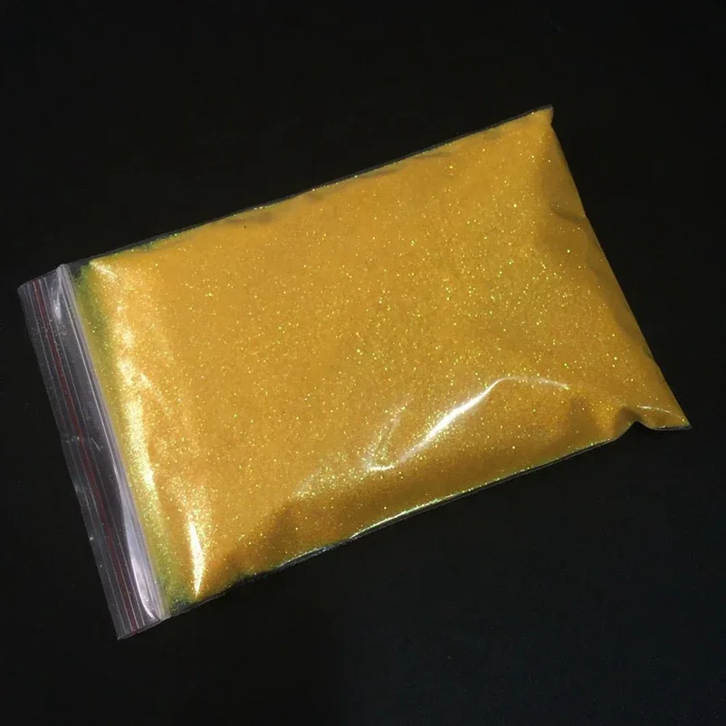 Neon Orange Yellow Black Glitter Powder For DIY Nail Art Fluorescent Glitter Dust For Handicraft/Festival Accessories 500g/lot