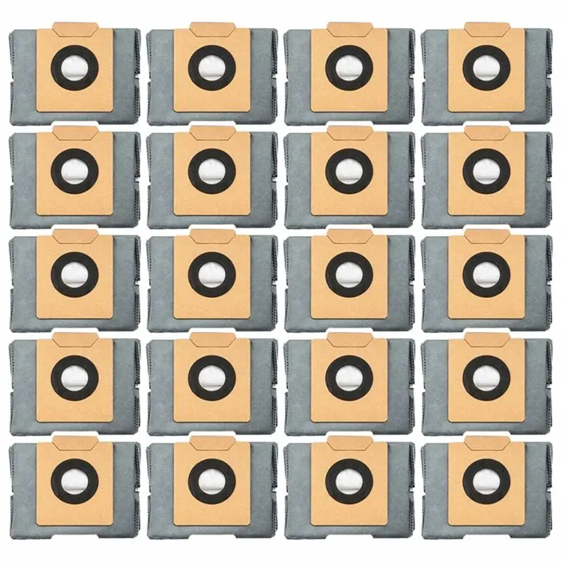 

ABLG 20 шт. для роботов-пылесосов Eufy Clean X8 Pro SES / X10 Pro Omni: мешки для сбора пыли, аксессуары для уборки дома