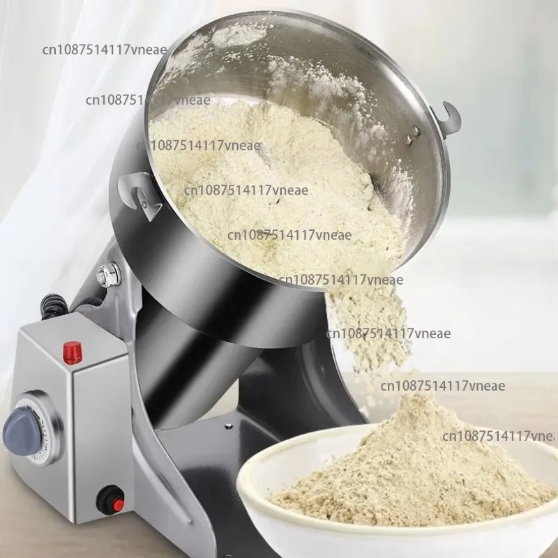1000g Household Kitchen 304 Stainless Steel Commercial Industrial Matcha Roots  S Dry Leaf Tea Powder Spice Grinder Machine
