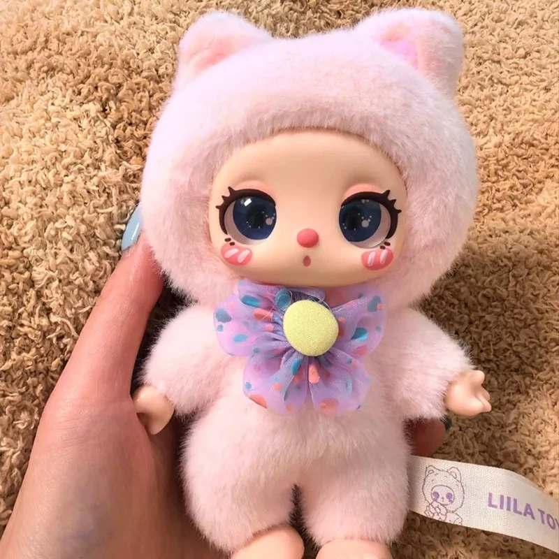 

Lila Lucky Cat Series Blind Box 1.0 Backpack Pendant Collection Mysterious Box Desktop Ornament Children's Toy Gift Trendy Model