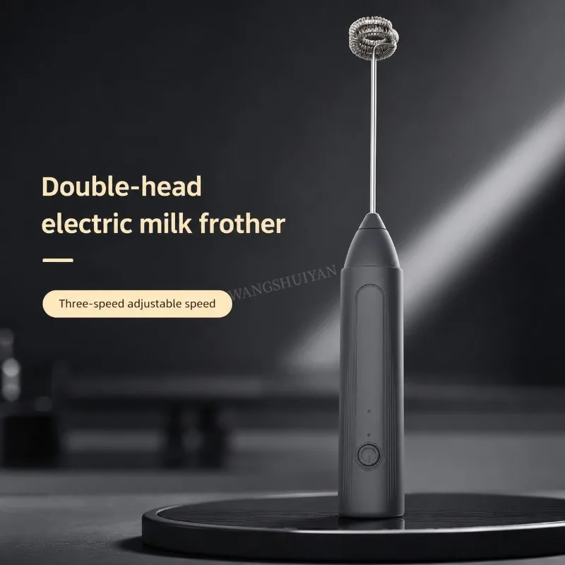 Wireless Milk Frothers Electric Handheld Blender Electrical Mini Coffee Maker Whisk Mixer With USB For Coffee Cappuccino Cream