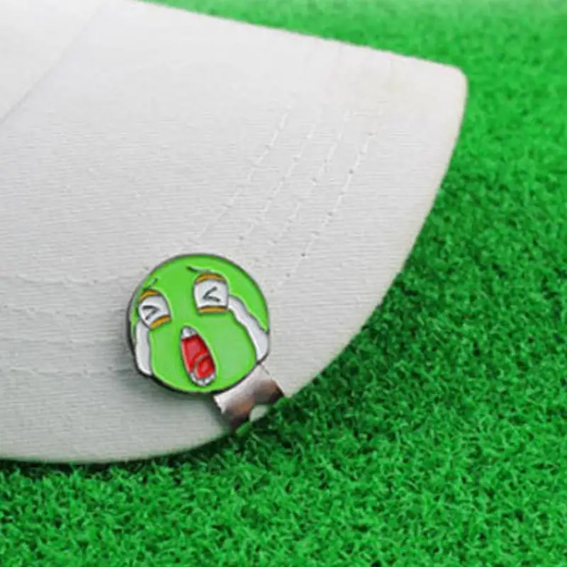 Golf Hat Clip Removable Golf Ball Markers Removable Golf Ball Markers Attaches Easily To Golf Hat Zinc Alloy Hat Decoration For