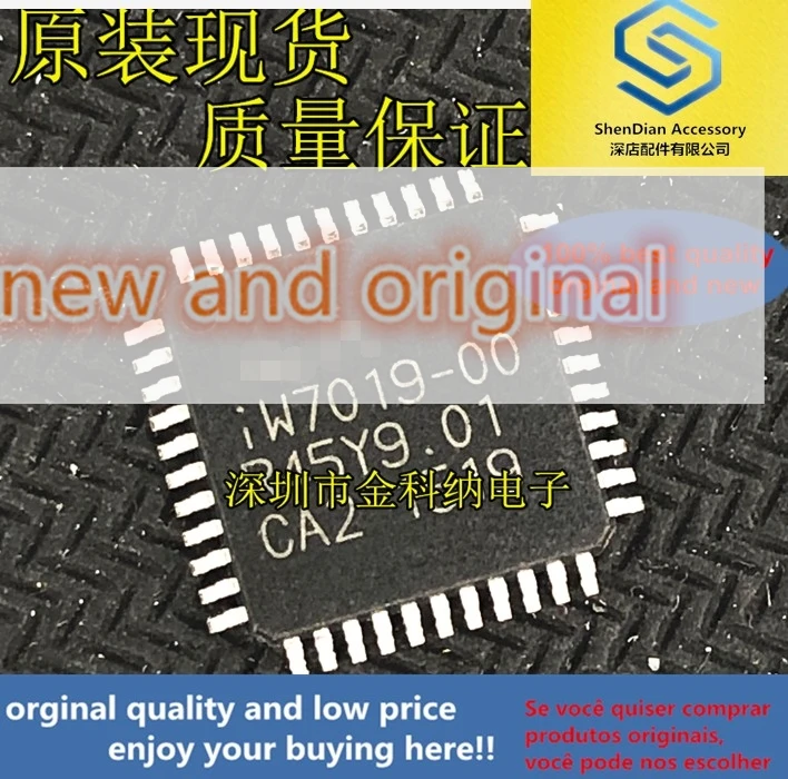 10pcs only orginal new iW7019-00 1W7019 SMD LED current sharing chip Driver IC integrated block