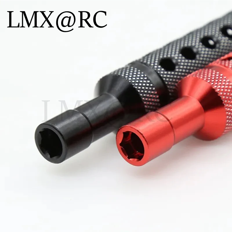 RC รถ M4 ล็อคล้ออ่อนนุชแขน 7 มม.เครื่องมือสําหรับ 1/10 รถบรรทุก Off-Road รุ่นยางรถเครื่องบิน FPV quadcopter เรือ Drone