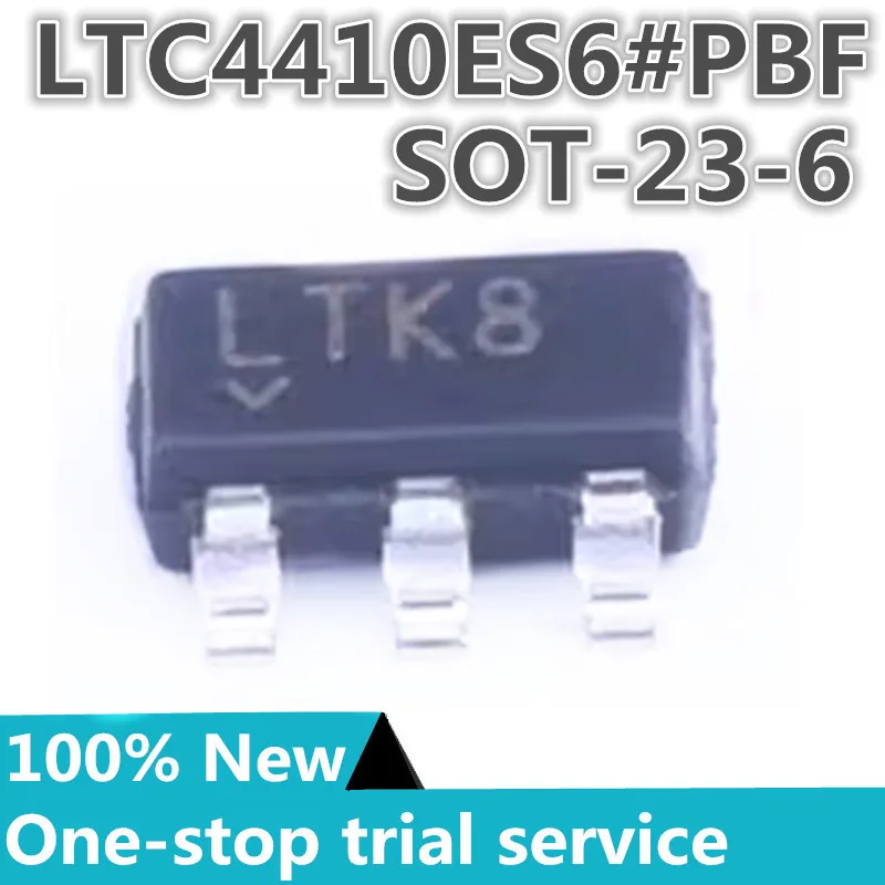 

1-100pcs %New original LTC4410ES6#PBF LTC4410ES6 Silkscreen LTK8 package TSOT-23-6 monitoring and reset chip