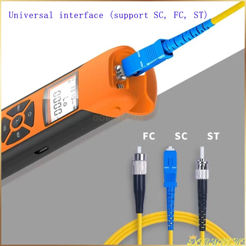 G10 Fiber Optic Power Meter NEW High Precision  Rechargeable Battery Optical Power Meter With Flash Light OPM SC FC ST