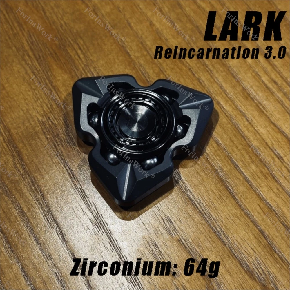 LARKedc التناسخ 3.0 28 Pairs أقفال مضادة للانزلاق + 7.5 مللي متر الخرز تململ سبينر المعادن تململ الإجهاد لعبة سبينر تململ