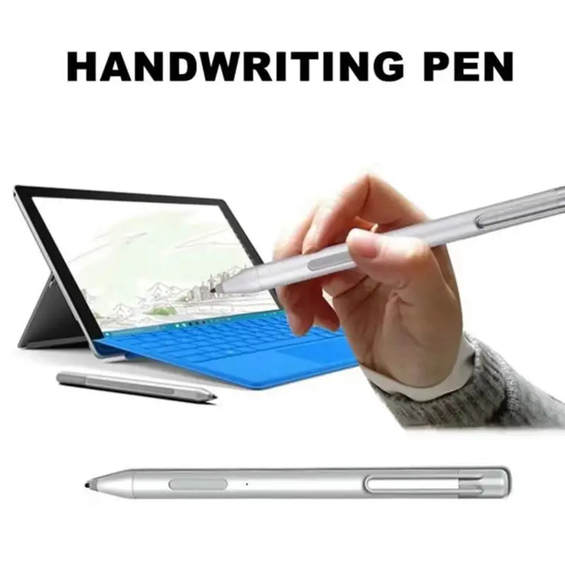 Stylus Pen 4096 Pressure Palm Rejection Aluminum Touch Screen Pencil For Microsoft Surface Go Pro7/6/5/4/3 With Tip