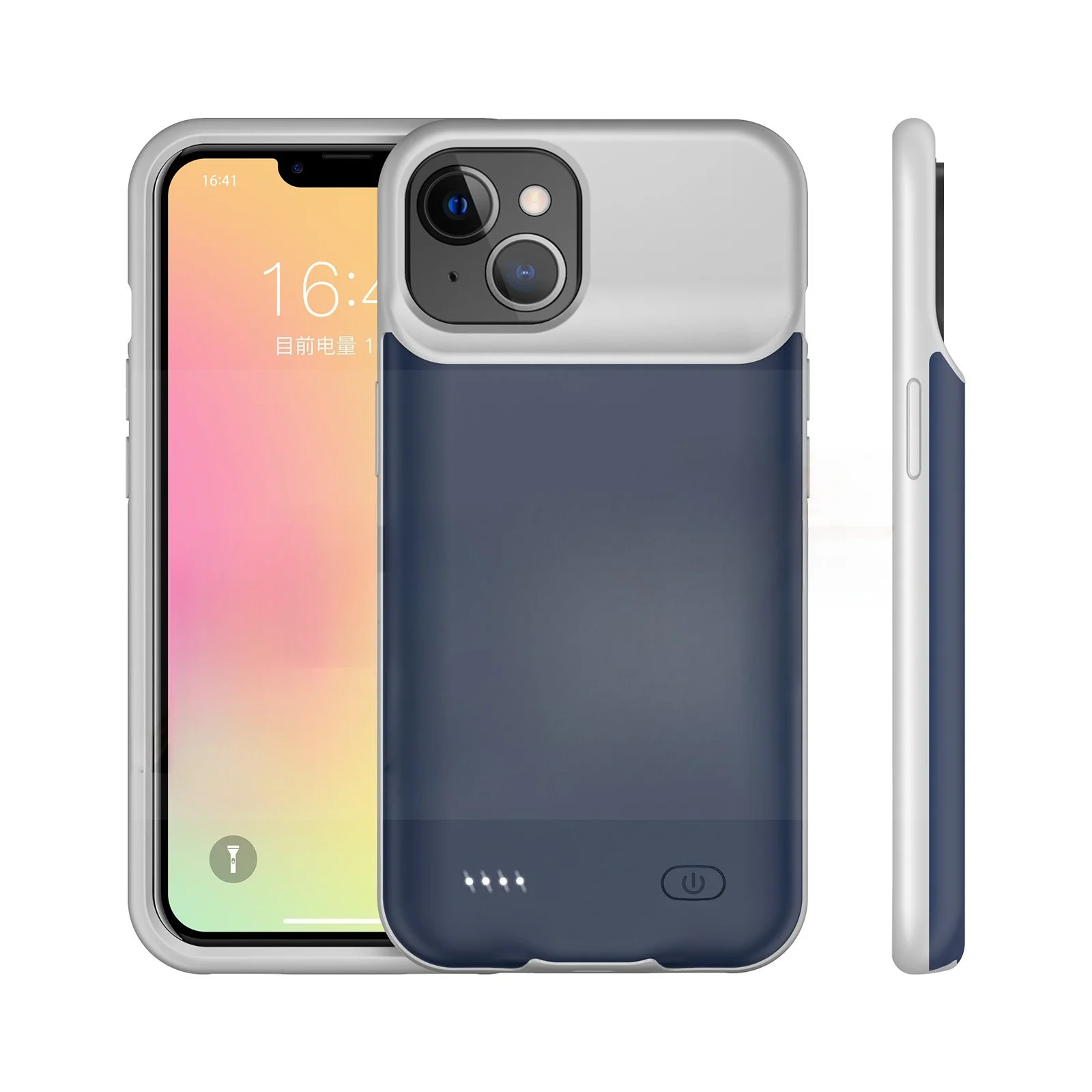 10000mAh Magnetic Wireless Power Bank - close-up view