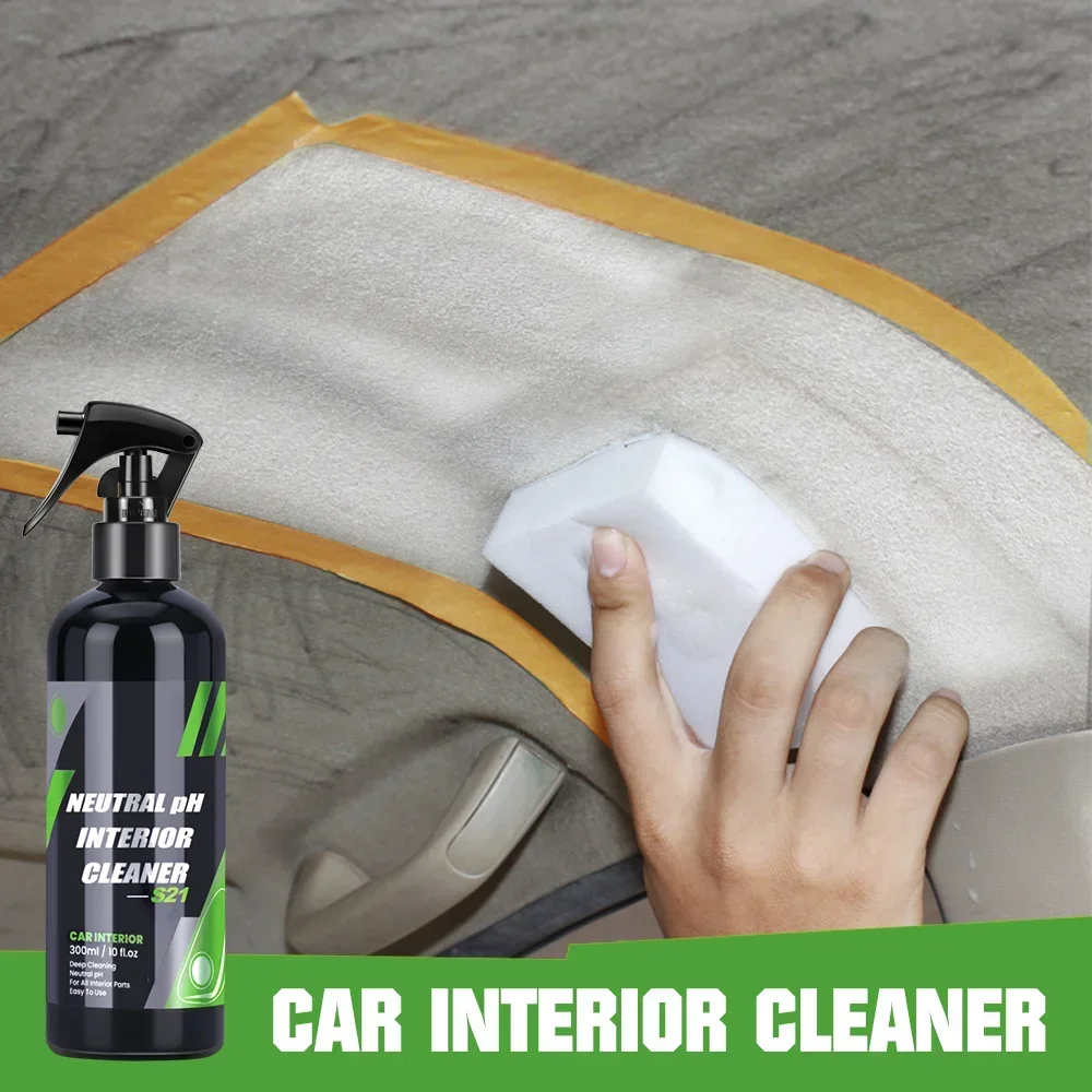 

Car Cleaning Interior Parts Plastic Refreshing Liquid Leather Repair Dry Foam Cleaner Spray Foaming Agent Cleaner Tools Car Wash