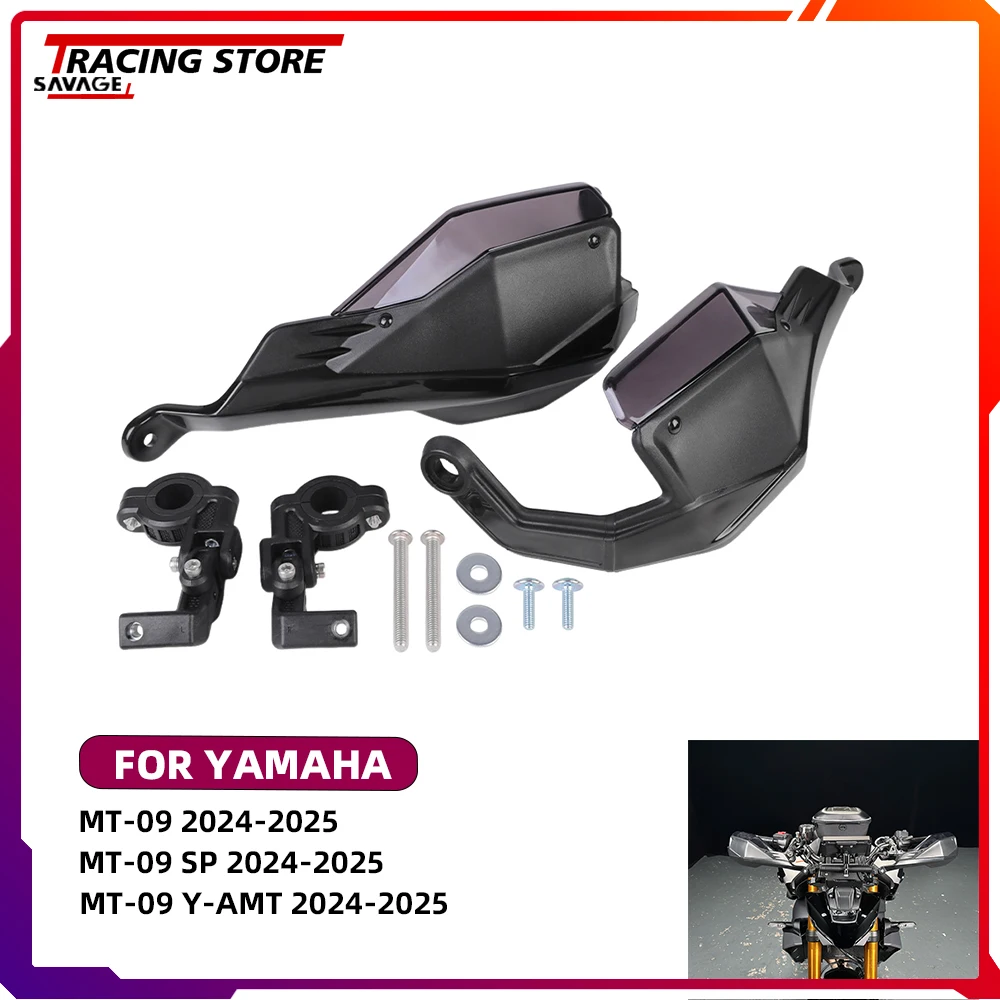 

2025 Motorycle Handguards Hand Guard Hand Shield For Yamaha MT-09 SP Y-AMT MT09 MT 09 Handlebar Windshield Levers Protection