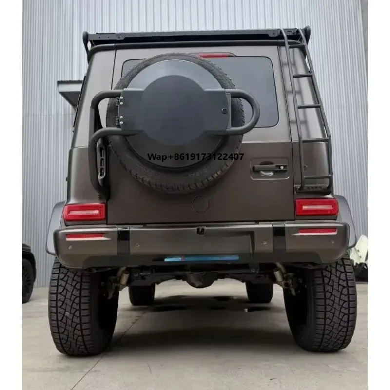 

Spare Tyre Cover with Holder for 2019-2020 G-CLASS W464 G500 G550 G63 WHEEL TIRE COVER Spare Tire Rock for W464