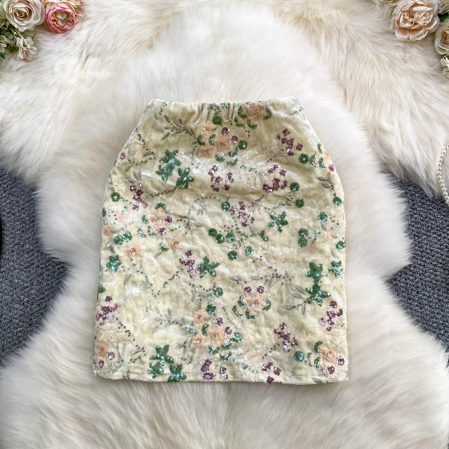 المرأة مثير الترتر تنورة حزب أزياء خمر التنانير القوطي الخريف النساء الملابس فستان قصير