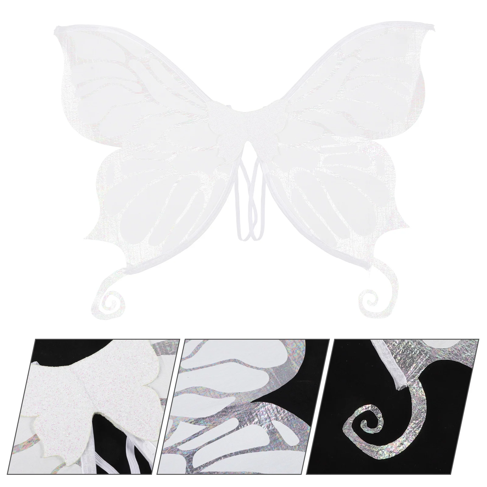 

Fairy Wings Butterfly Halloween Party Favors for Girls Women Kids Lightweight Straps Easy Wear Costumes Theme Occasions Premium