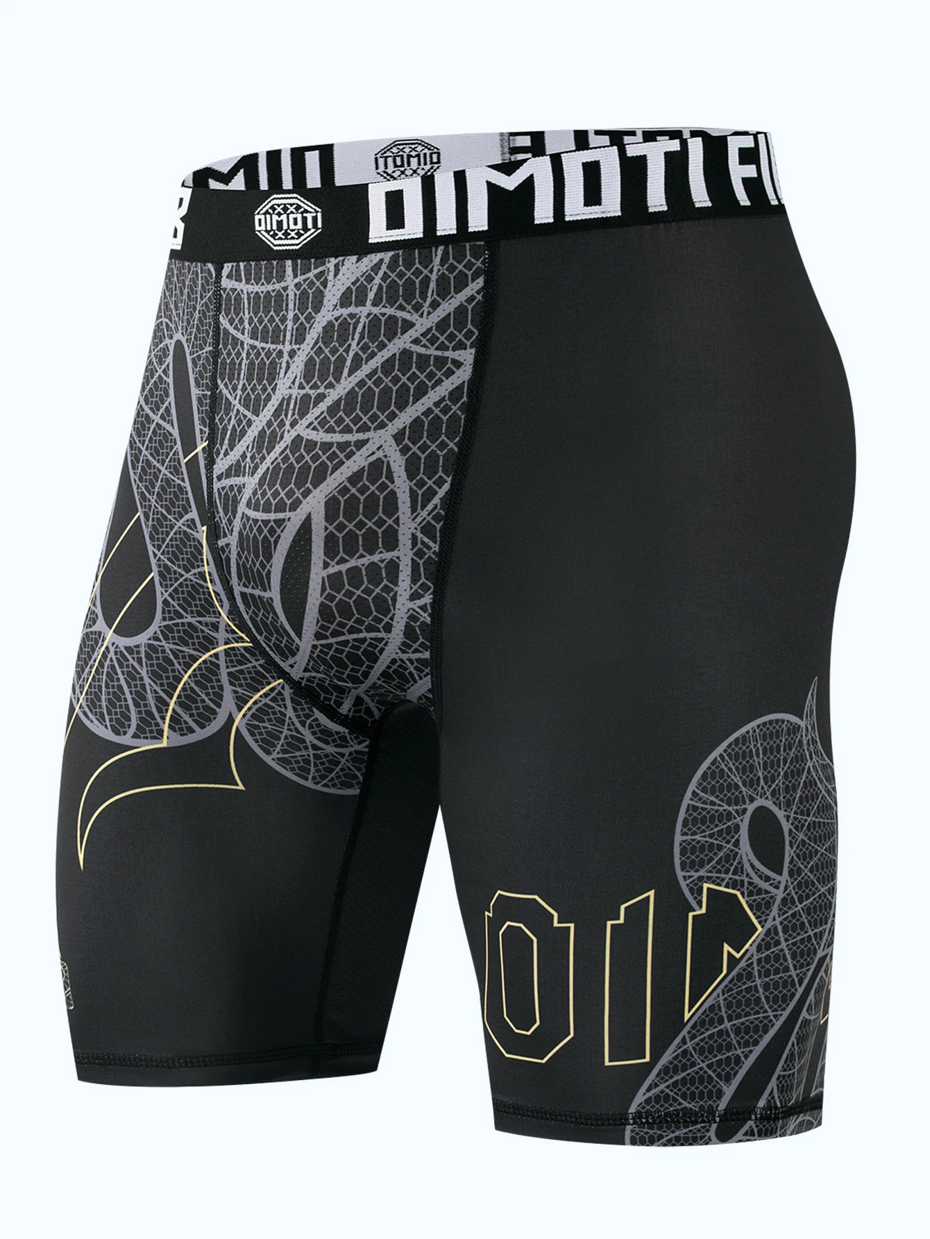 Sportshorts Herren Kompressions-Laufshorts Schnelltrocknende Fitness-Shorts Fitness-Sport-Leggings für Männer. Boxleggings, Atmungsaktiv