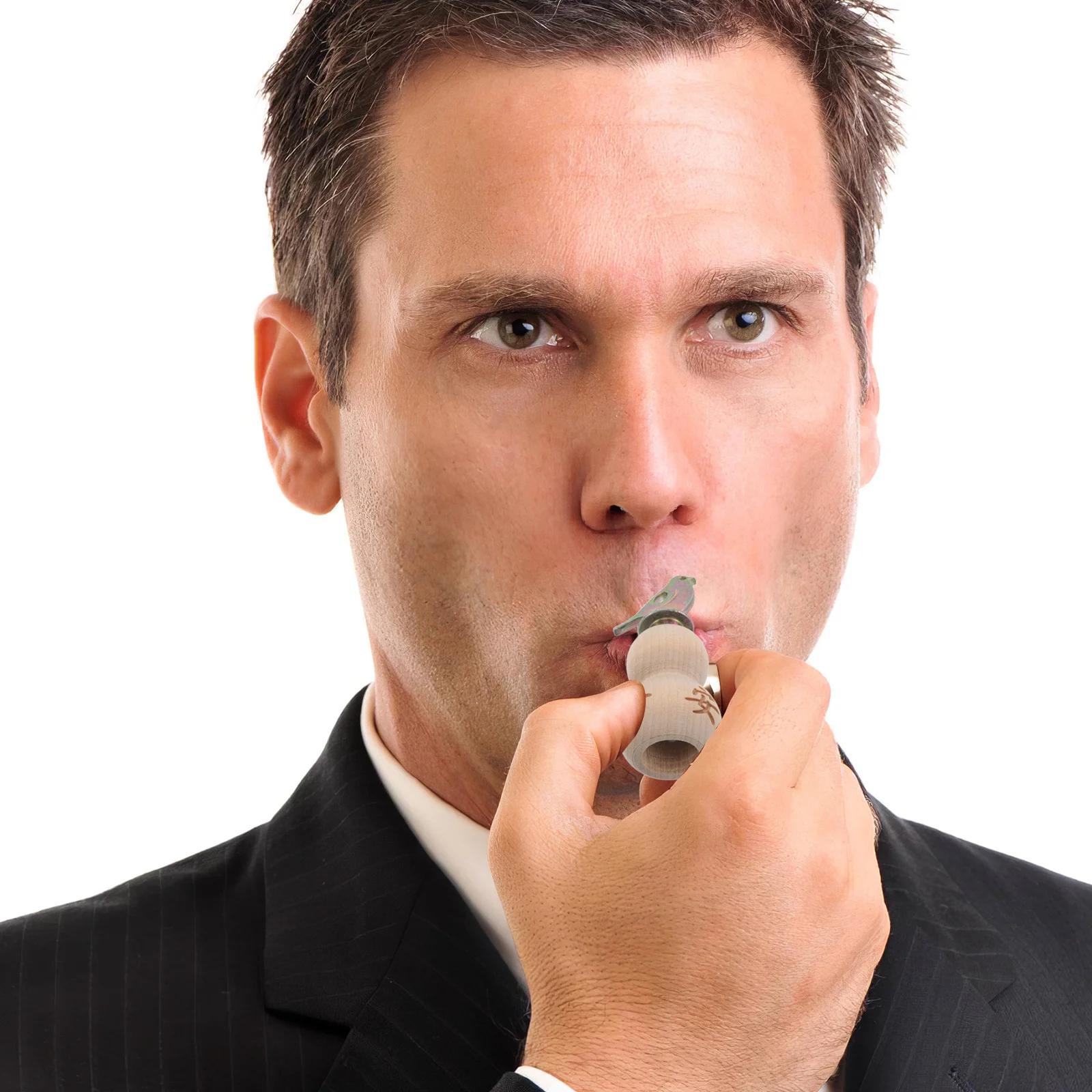 Wooden Bird Whistle: Gourd Shape Hand Twist Call for Kids Adults - Realistic Chirping Sound Outdoor Nature Interaction