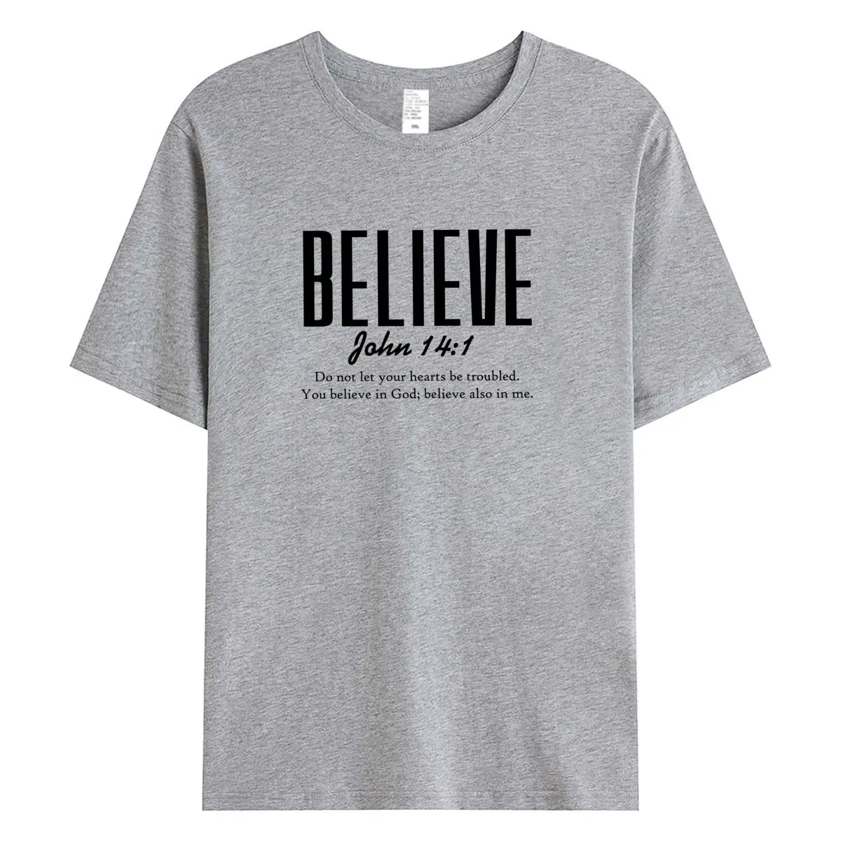 

100% Cotton Women Tees Bible Quotes Print Woman T Shirts Oversized Short Sleeve T-shirt Women's Tops Female Tshirt Clothing