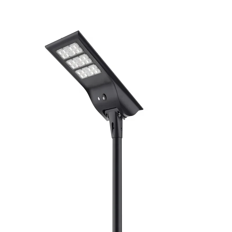 

Made In China Lithium Battery Ultra-high Brightness Vertical Double-sided Integrated Energy Machine Solar Street Light