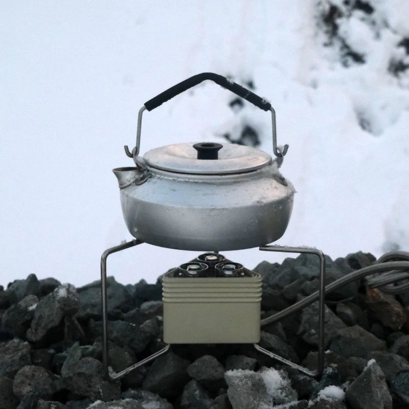 WESTTUNE 3 الأساسية قوة قوية موقد للتخييم المحمولة للطي الظهر الثلاثي الموقد 8000 واط موقد غاز للطبخ التنزه نزهة #6