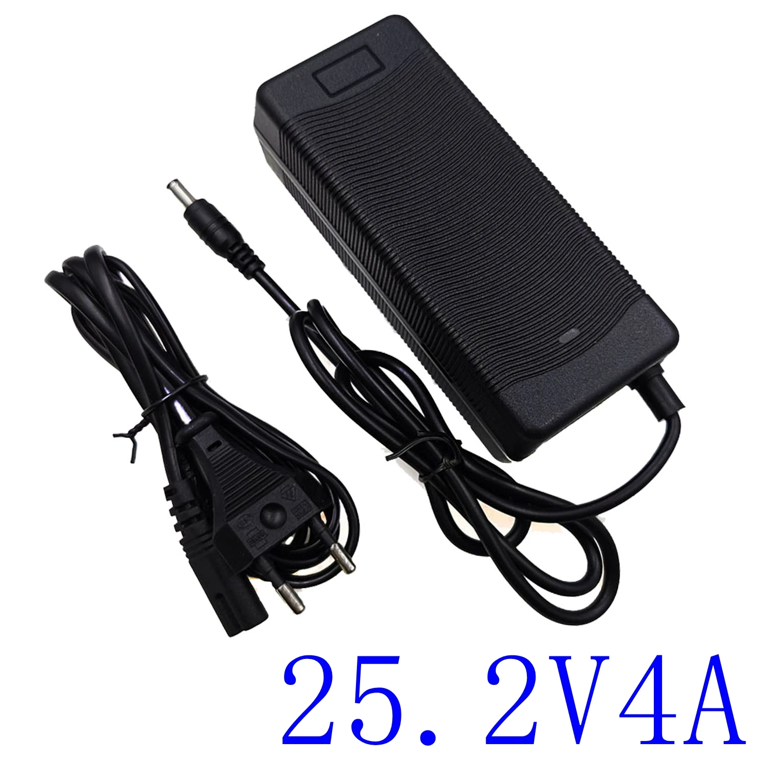 25.2V 4A 25.2v4a lithium li-ion ebike  battery charger for 6 Series 21.6V 22.2V 24V lithium li-ion Li-polymer battery pack