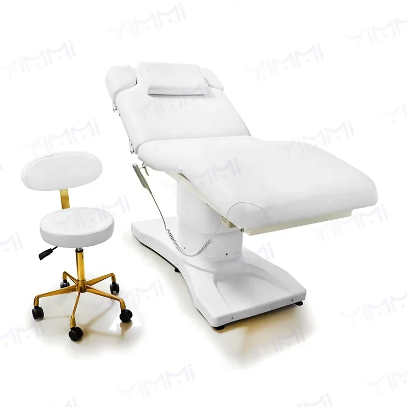 Spa Massage Table Beds Beauty Salon Equipment Esthetician Stretcher Adjustable Electric Studio Facial Bed