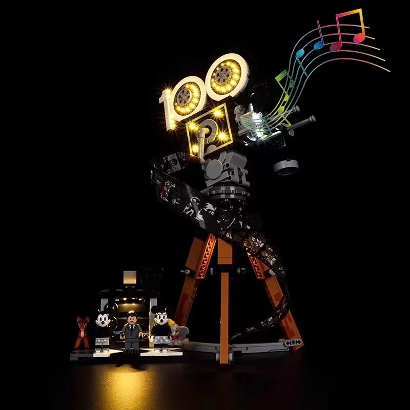 

LED Lighting Set Suitable for LEGO Walt Disney Tribute Camera 43230(Not Including Building Blocks)
