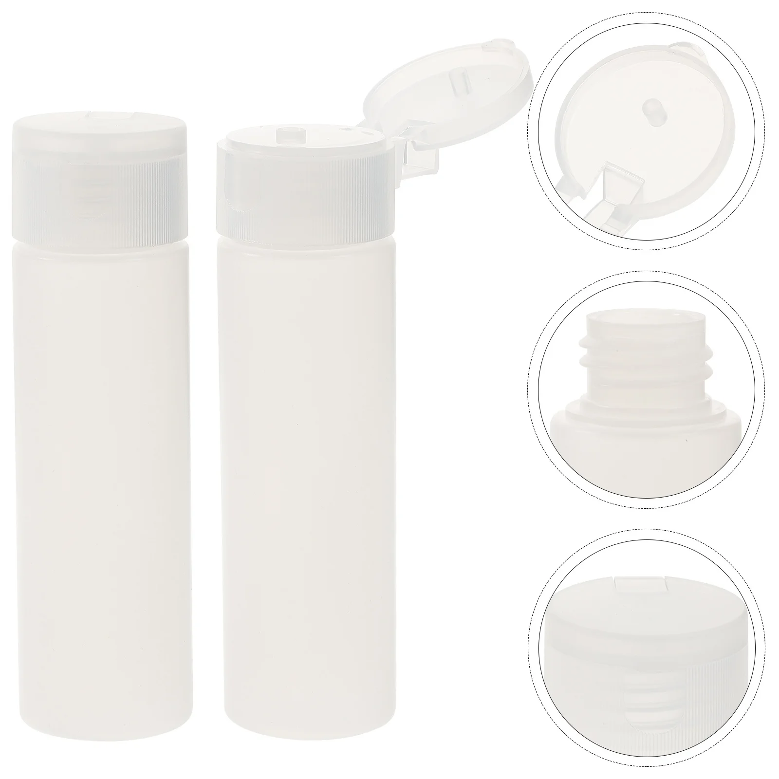 2 قطعة زجاجة أنبوبية ضغط تصميم مانع للتسرب أساسيات السفر العملي زجاجة فارغة للشامبو غسول كريم لا تسرب