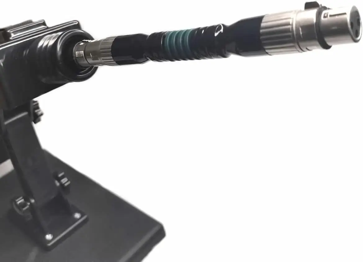 3XLR to 3XLR Adapter with Spring Extension Rod - Accessories Connector for Sex Machine Attachment 3 Prongs Adapter view 3