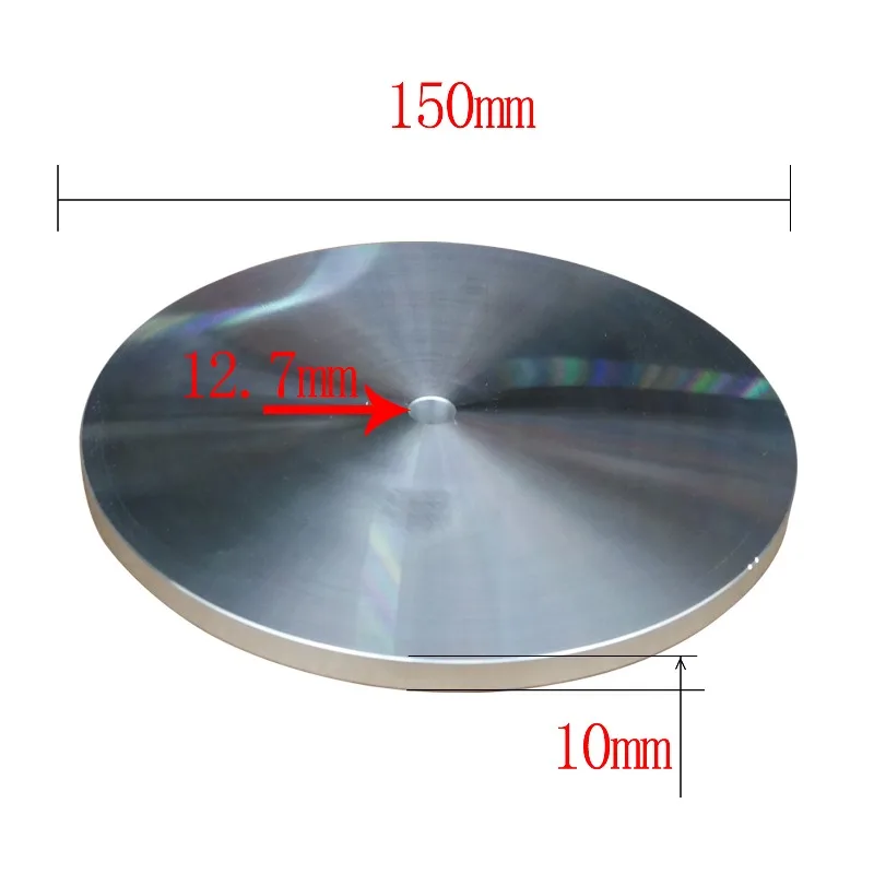 150MM Zinc Plate Jewelry Gem Polishing Flat Lap Wheel 6