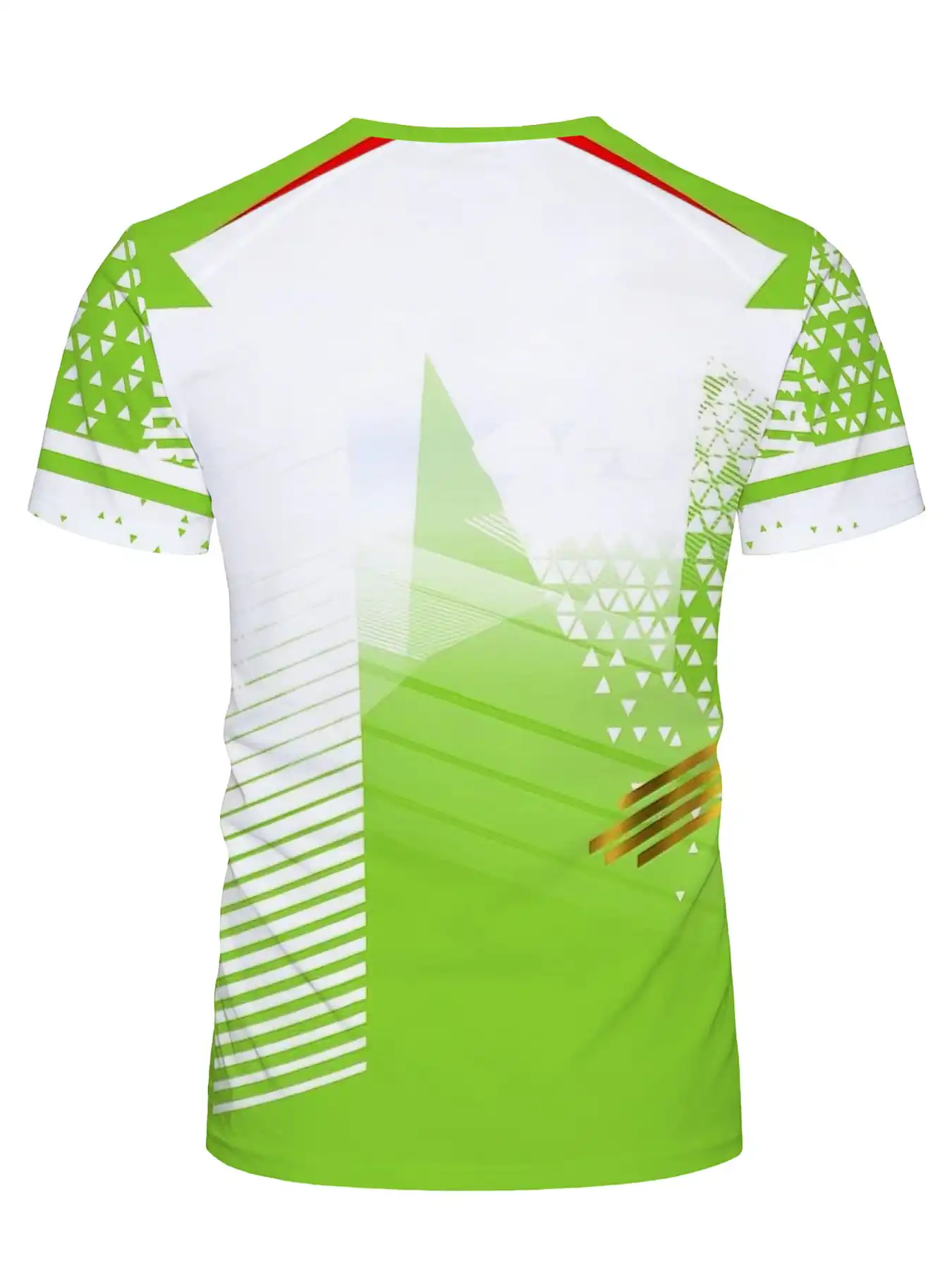 Herren-Sportbekleidung mit hoher Elastizität, schnelltrocknend, T-Shirt, kurzärmelig, eng anliegend, figurformend, feuchtigkeitsableitend, atmungsaktiv, für das Training – Detail 5