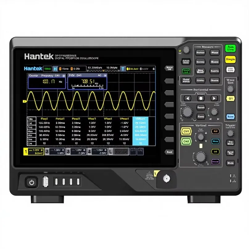 Hantek DPO7202E Dual-Channel Digital Phosphor Oscilloscope Featuring Fast Acquisition, Clear Waveform Persistence