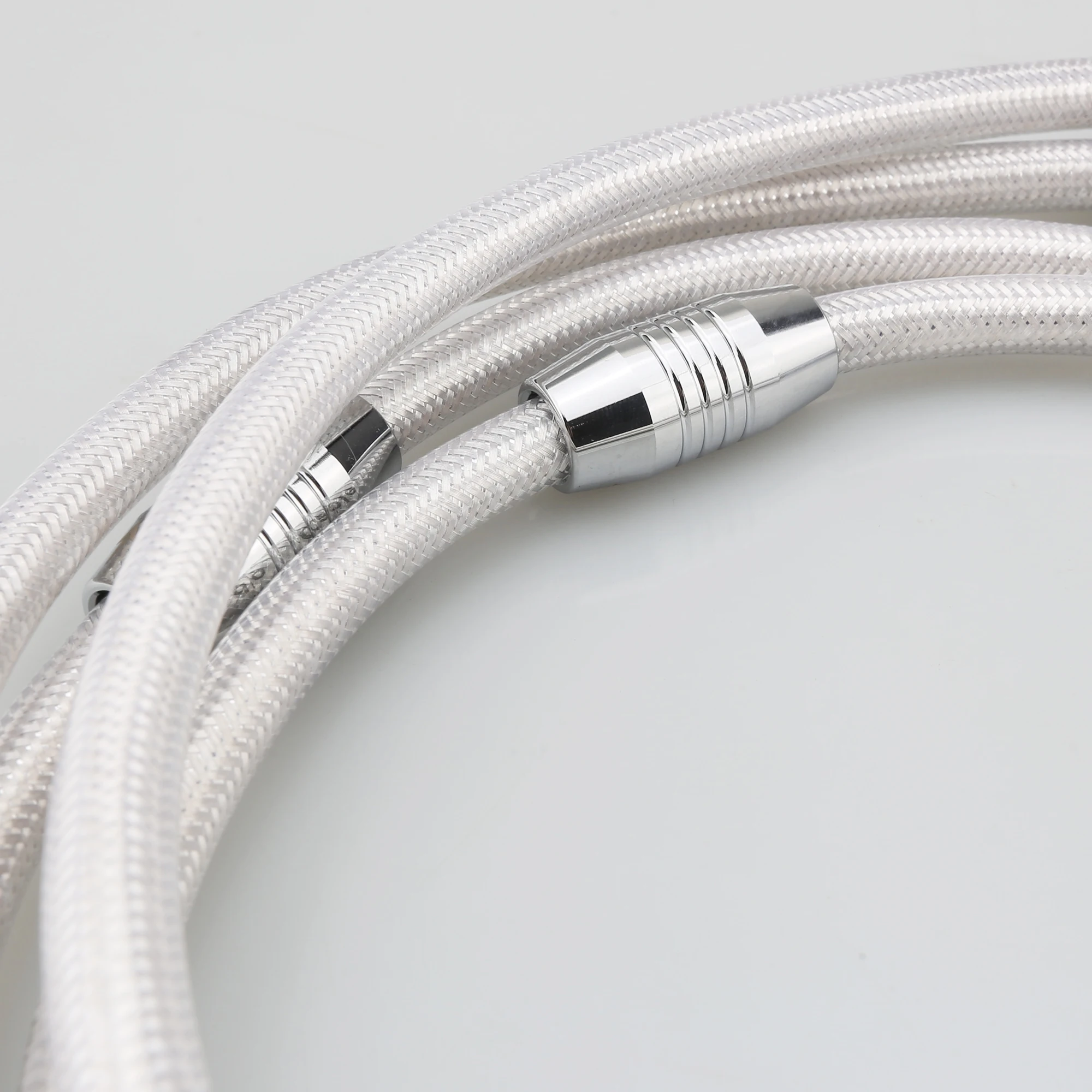 Audiocrast IC102AG 99.998% كابل RCA من الفضة النقية HiFi Audio ربط سلك PSS فضي نقي مع قابس مطلي بالذهب