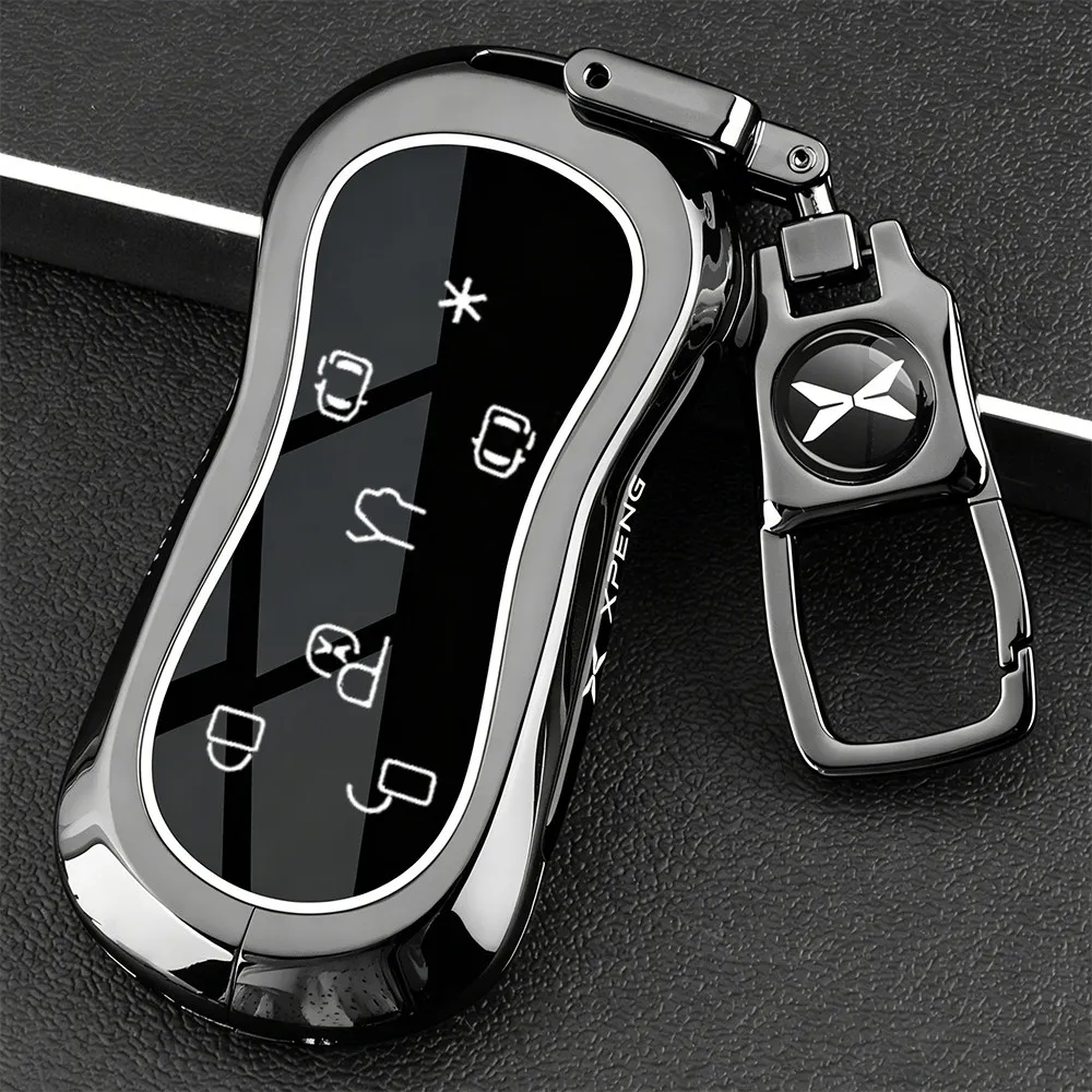 2026 XPeng GX Key Cover New XPeng GX Pure Electric Range-Extended New Energy Vehicle Card NFC Metal Shell Buckle