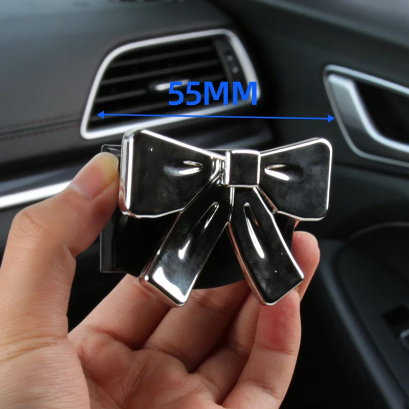 Bowknot Car Seat Belt Clips, Adjustable Safety Belt Stopper, Universal Seat Belt Positioning Clips view 6