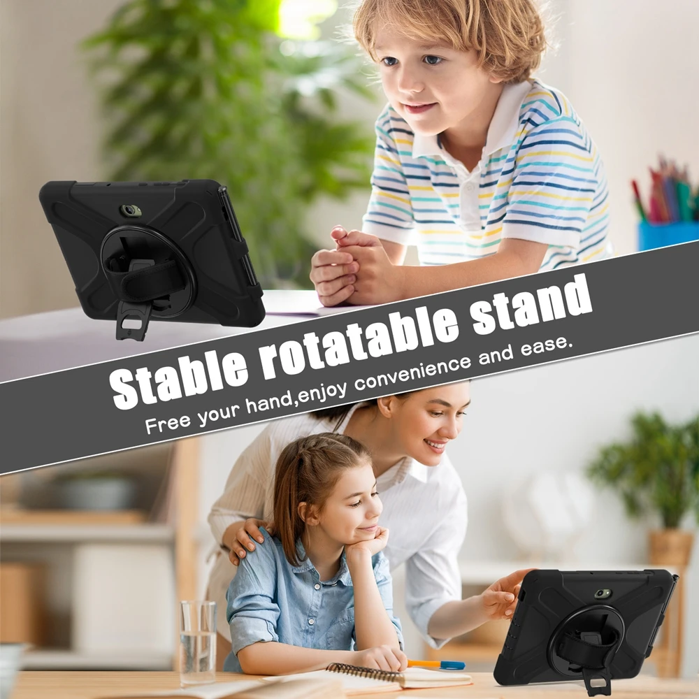 For Samsung Galaxy Tab Active 4 5 Pro 10.1 inch 2019 2022 2025 SM-T540 SM-T545 SM-T630 SX350 Case Kids Safe Shockproof PC cover