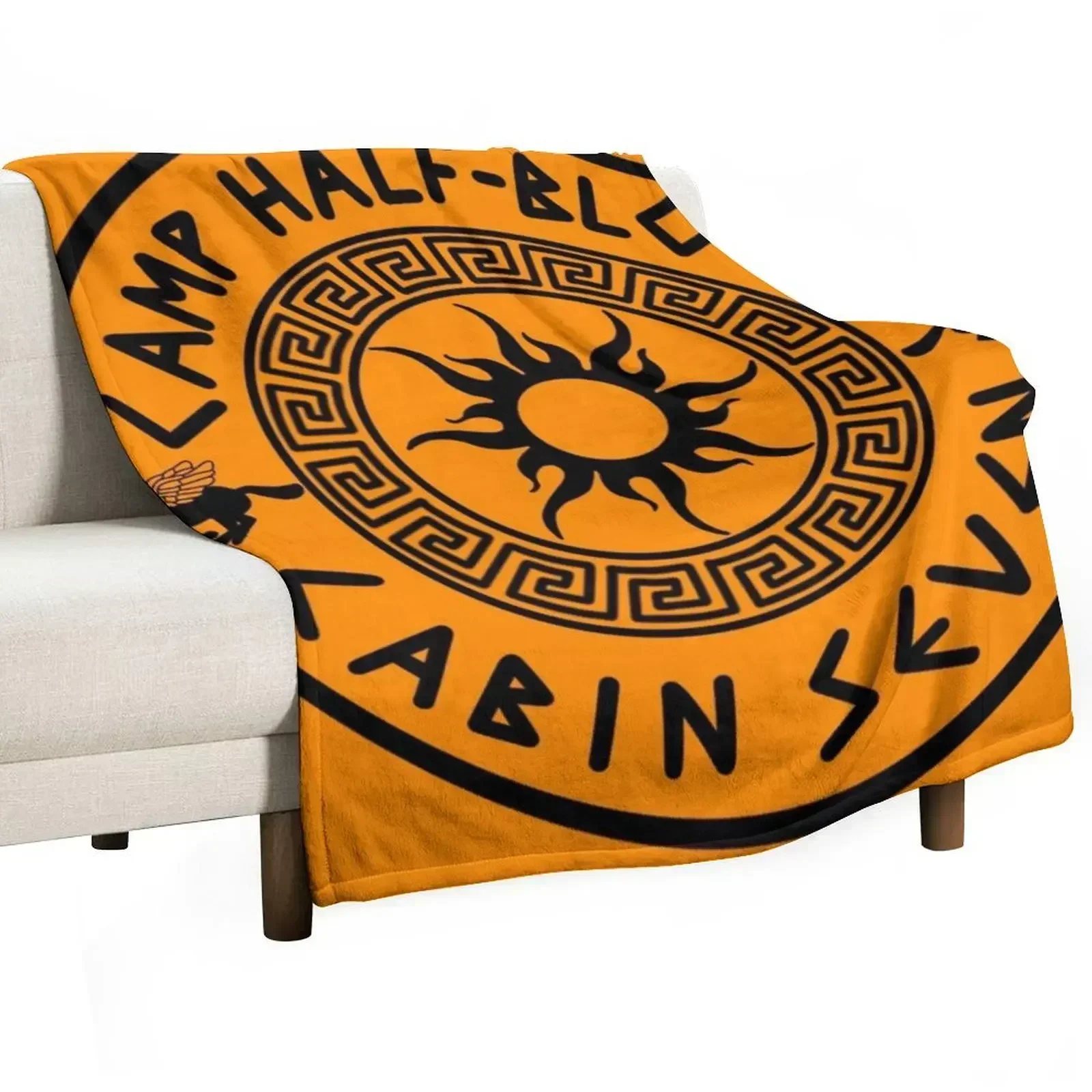 Cabin Seven Apollo Throw Blanket Cozy Sofa Blanket for TV Watching Napping