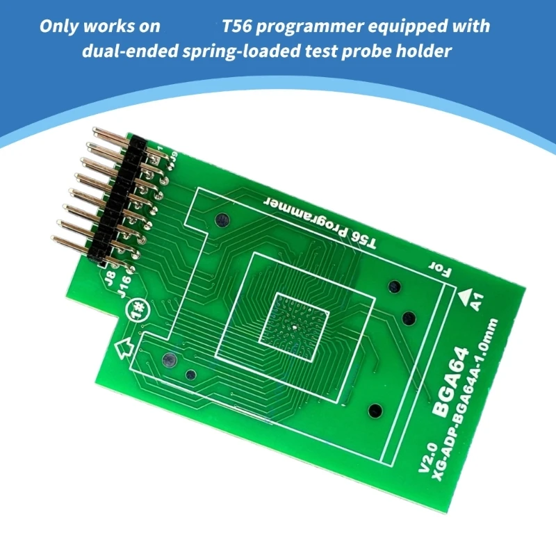 Professional BGA64 Chip Adapter Set for T56 Programmer With Long Lifes For Precise Programming Task