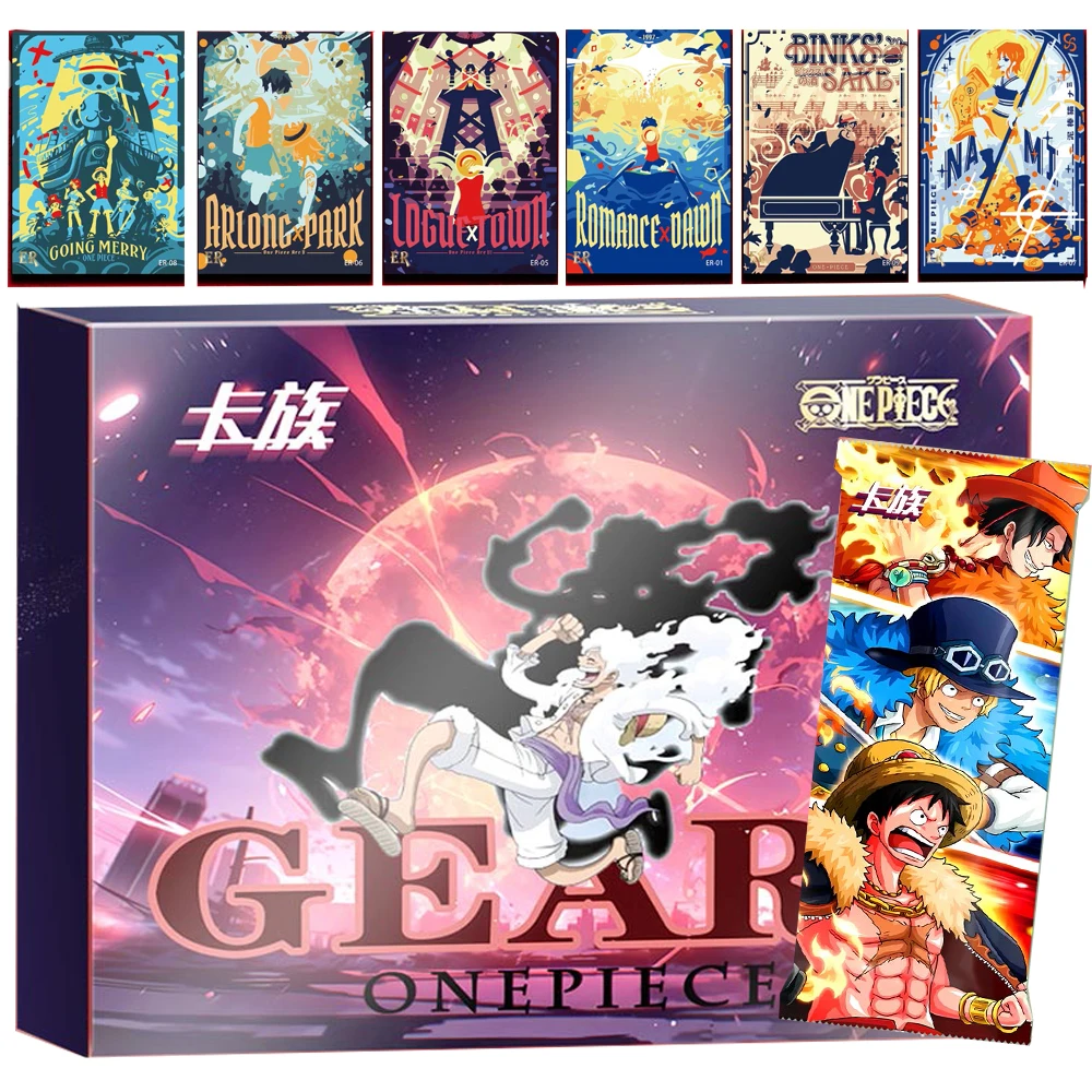 

One Piece Collection Cards Hot blooded Passionate Classic Anime Character Boys Rare Cards Game Children's Birthday Toys Gifts