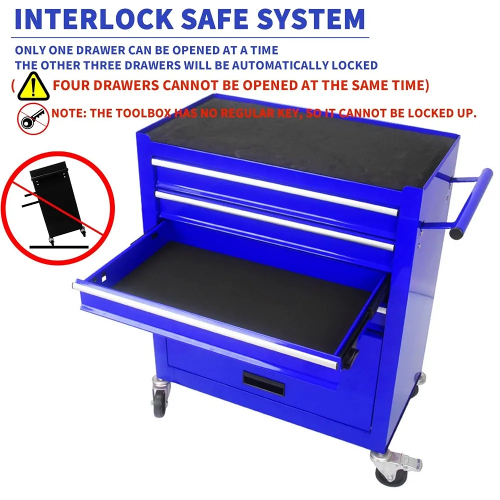 Deep Organizer with 50 lb Weight Capacity for Portable Storage - 15.2 in x 19.7 in x 7 in Large Capacity Organizer