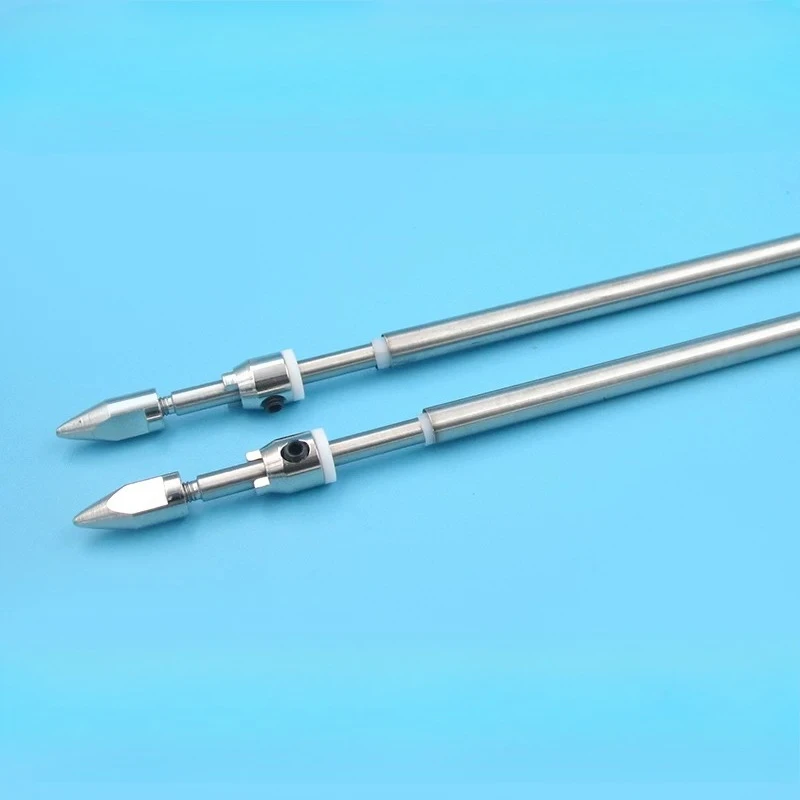 

4.76mm Integrated Flexible Drive Shaft Assembly Kit L400mm Axle Paddle Fork M4 Bullet for RC Brushless Electric Boat
