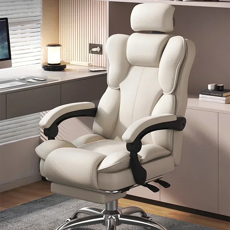 Indoor Fauteuil Gaming Stoel Creatief Bureau Chaise Bureau Slaapkamer Ijdelheid Kantoorstoel Lederen Lazy Muebles Hogar Home Meubelen