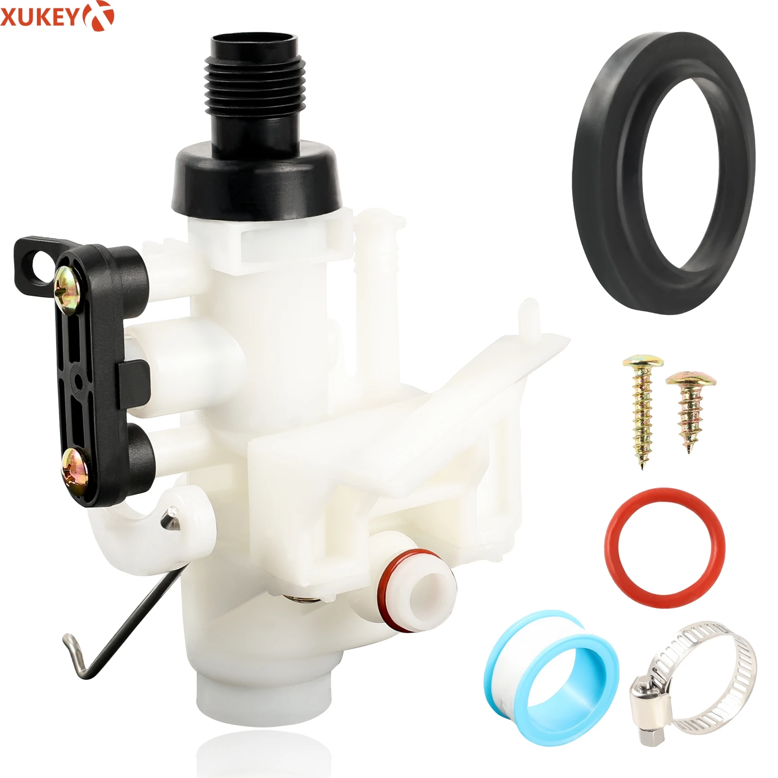 31705 31688 RV Toilet Water Valve Kit RV Toilet Parts For Thet-ford Aqua-Magic V High and Low Models Camper Toilet Valve