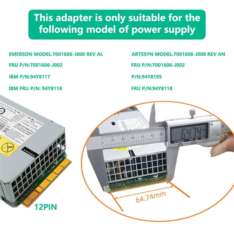 ATX 17X6Pin إمدادات الطاقة لوحة القطع محول محول 12 فولت لتعدين Ethereum BTC