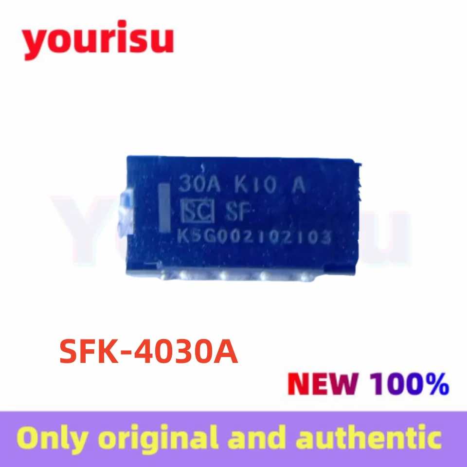 10 unids/lote Original SFK4030A SFK4030 SFK-4030A 30A K10 A fusible de batería de litio de tres terminales