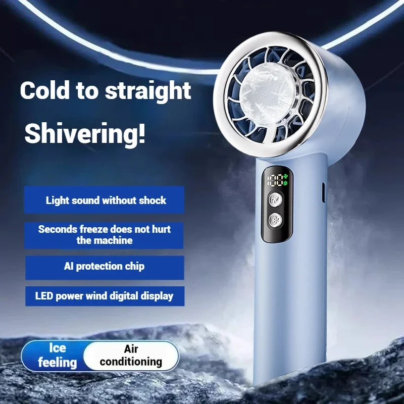 100 سرعة مروحة صغيرة USB قابلة للشحن مروحة كهربائية محمولة في الهواء الطلق مراوح شخصية محمولة للمنزل مكتب مروحة قناة تبريد الهواء